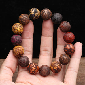 Multicolor Wooden Bracelet