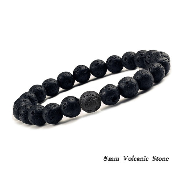 Lava Beads Natural