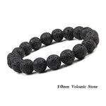 Load image into Gallery viewer, Natural Lava Stone Only Beads Bracelets
